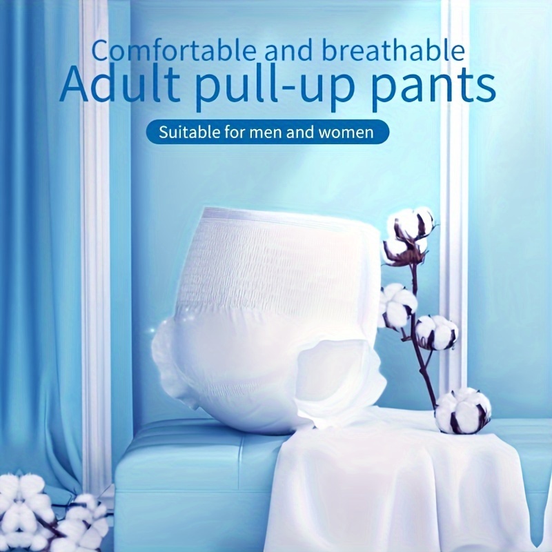 Adult Plastic Pants,Adult Cloth Diapers Covers Waterproof,PVCincontinence  Elastic Band Plastic Reusable Pants,Suitable for Adult Men and Women