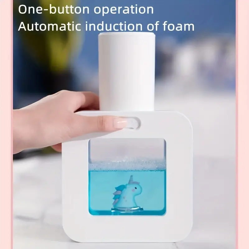 Touchless Foam Soap Dispenser For Kids Cartoon Design For - Temu Czech  Republic