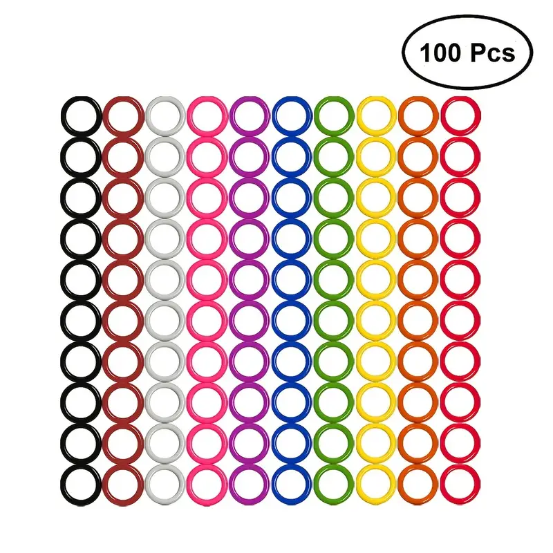 Colorful Ring Stitch Markers Round Knitting Stitch Marks For - Temu