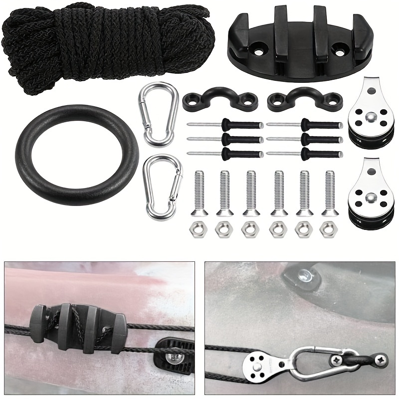 0.7kg Anchor Kit Durable Aluminum Foldable Inflatable Boat Canoe Kayak  Anchor Rope Buckle Kit Accessory - AliExpress