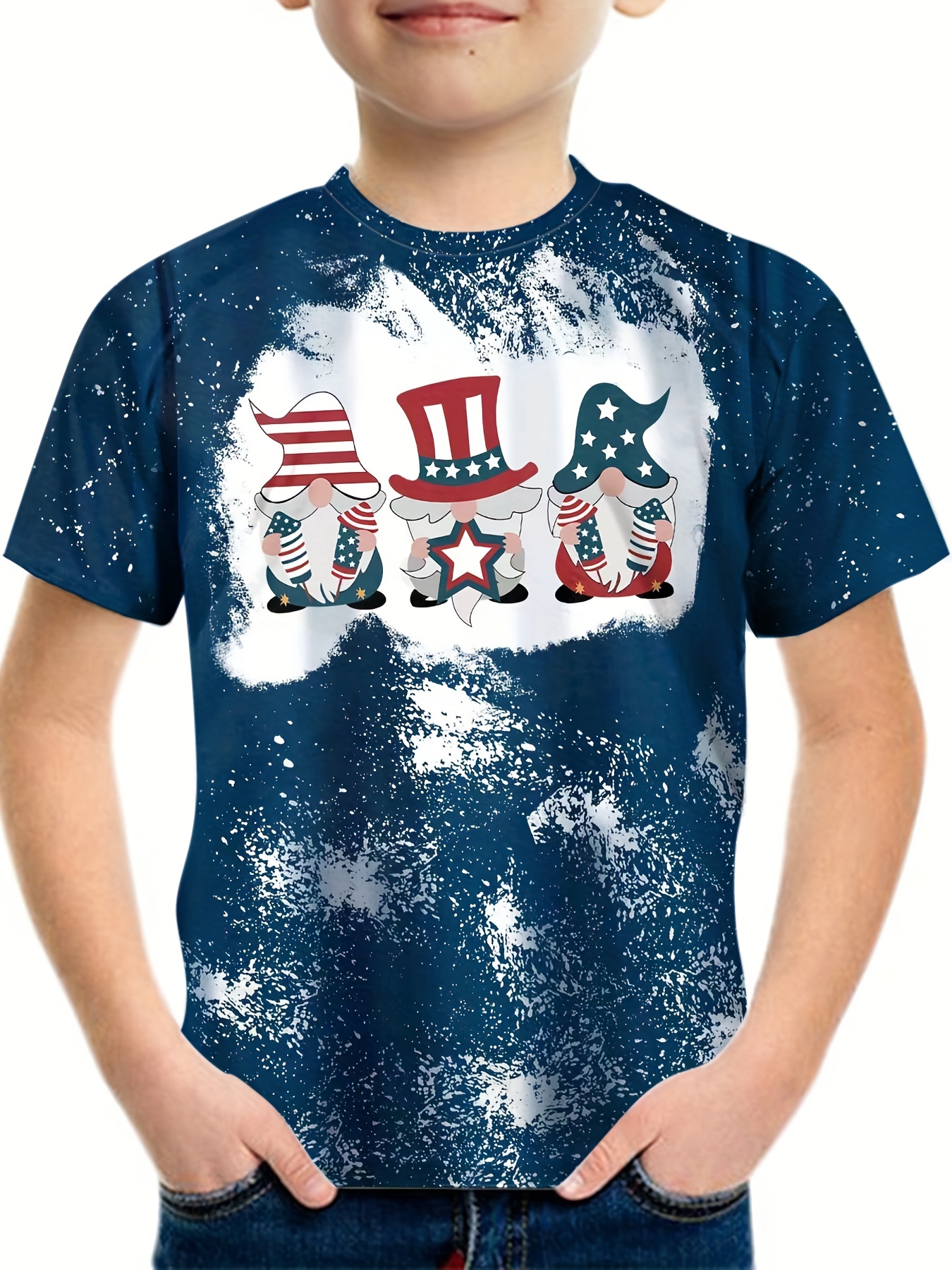 Camiseta Manga Corta Niños Navidad Ropa Verano Cómoda - Temu Chile