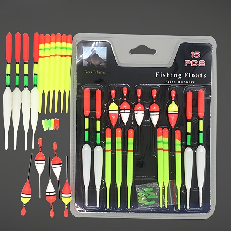 

1 Set High Visibility Float Set, Vertical Floats, Portable Fishing Accessories