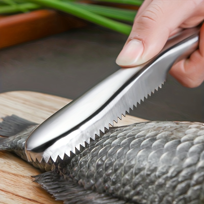 Stainless Steel Fish Scale Removal Scraper Seafood Peeling - Temu