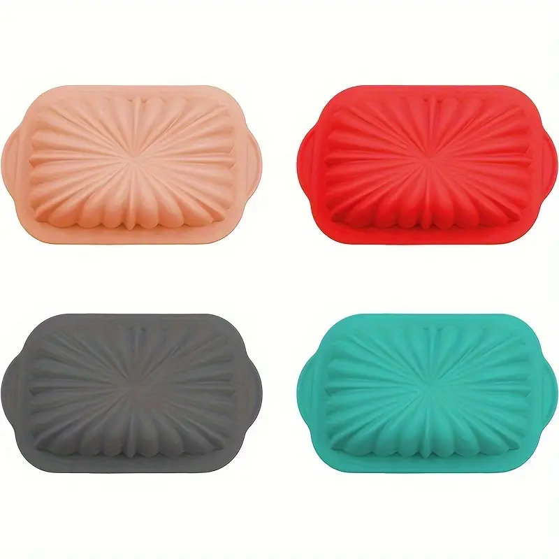 1pc Flower Shaped Silicone Toast Cake Pan - Perfect for Baking and Decorating  Cakes and Toast