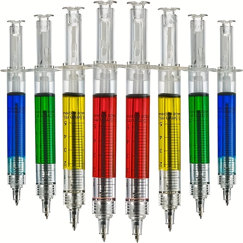1pc Penna Siringa penna Flessibile Divertente Multicolore - Temu Italy