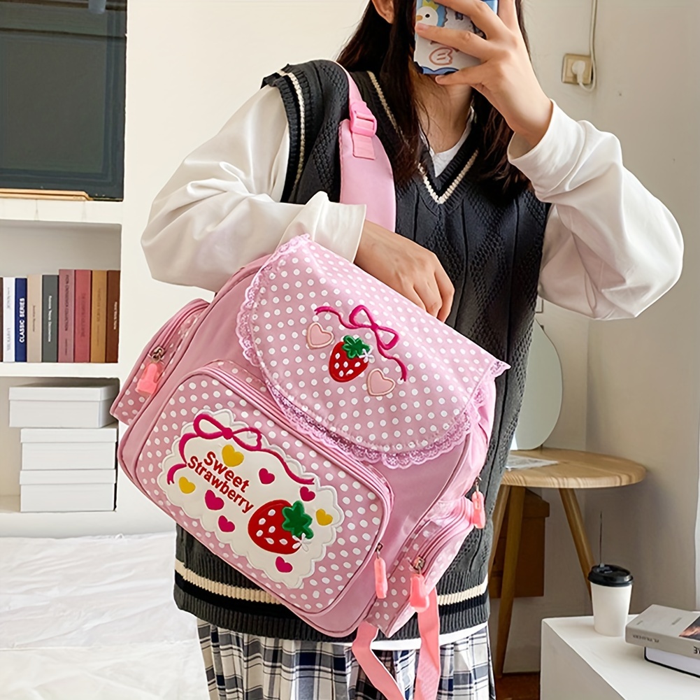 Girls Women's Messenger Bags Ladies Canvas Printed Cute Envelope Bag Lady  Sweet Cartoon Student Shoulder Bag