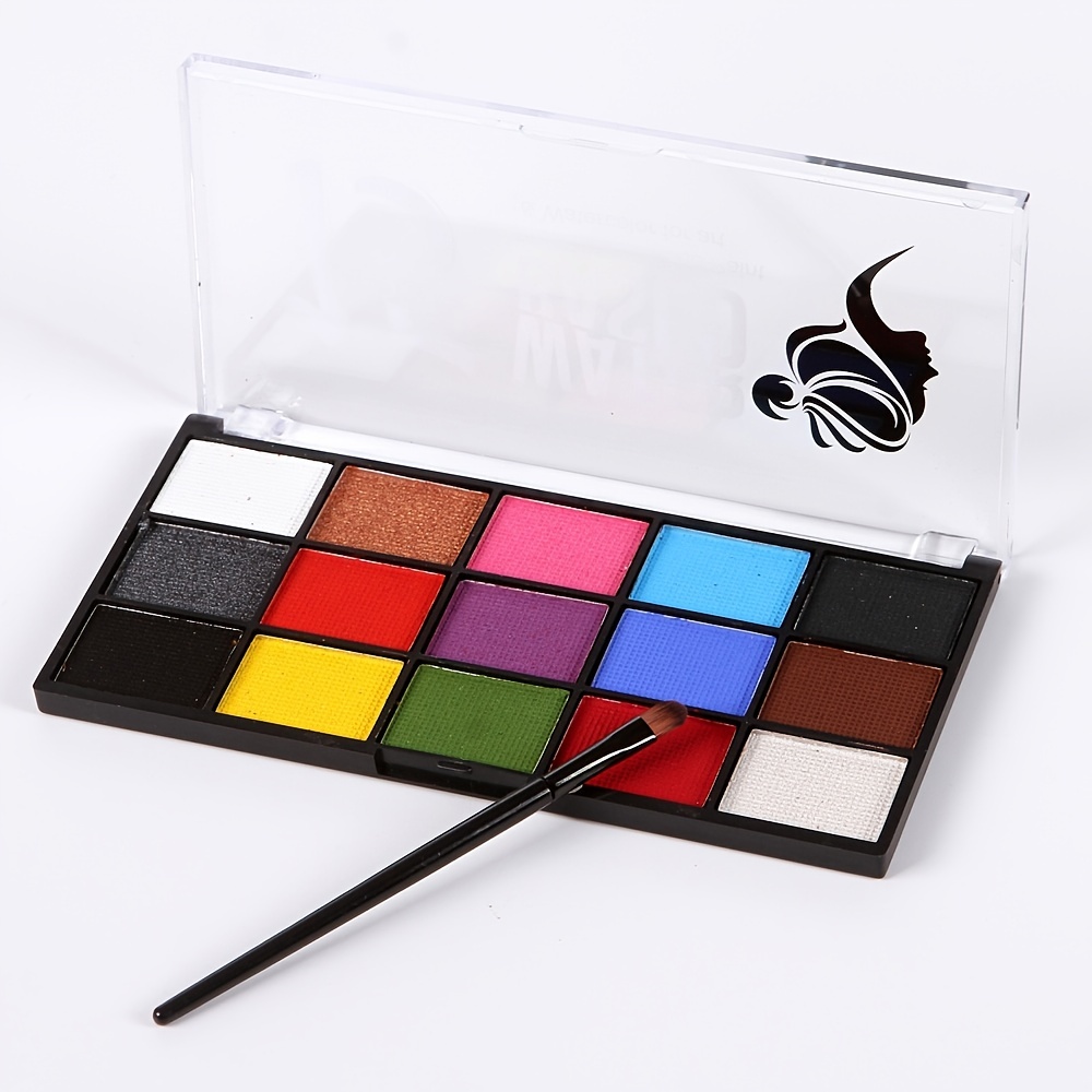 Professional Water Activated Face Painting Kit For Adults 15 - Temu