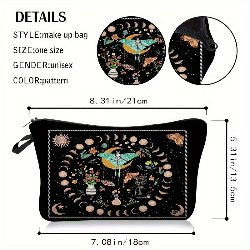 Mountain Sun Print Makeup Bag Cute Toiletry Bag For Purse Cosmetic Bag For  Women Girls Gift Zipper Travel Toiletry Pouch