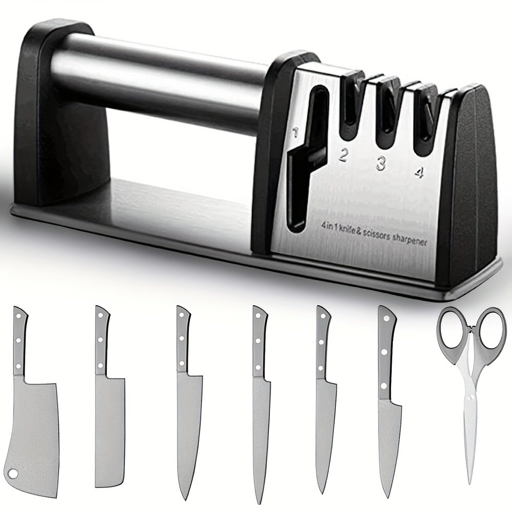 Knife Sharpening Stick, Household Knife Sharpening Stone, Home Knife  Sharpener Kitchen Supplies - Temu