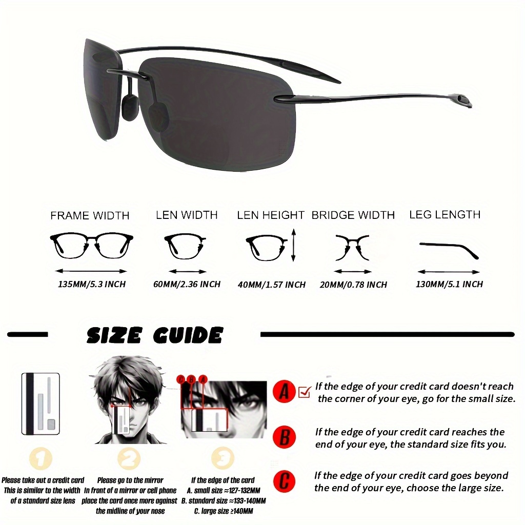 Maxjuli Bifocal Sunglasses Men Women Tr90 Frame Comfortable - Temu Canada