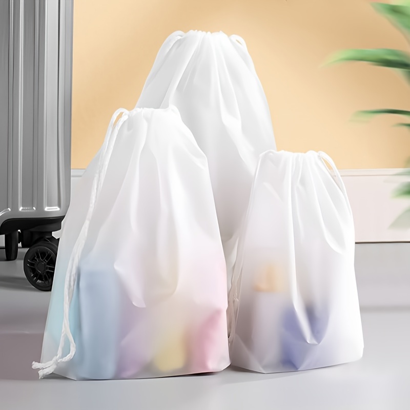  BieFuDan 30 bolsas de almacenamiento de viaje esmeriladas para  ropa, bolsas de almacenamiento con cierre de cremallera, bolsas de  almacenamiento para equipaje, ropa, zapatos, bolsa organizadora de : Hogar  y Cocina