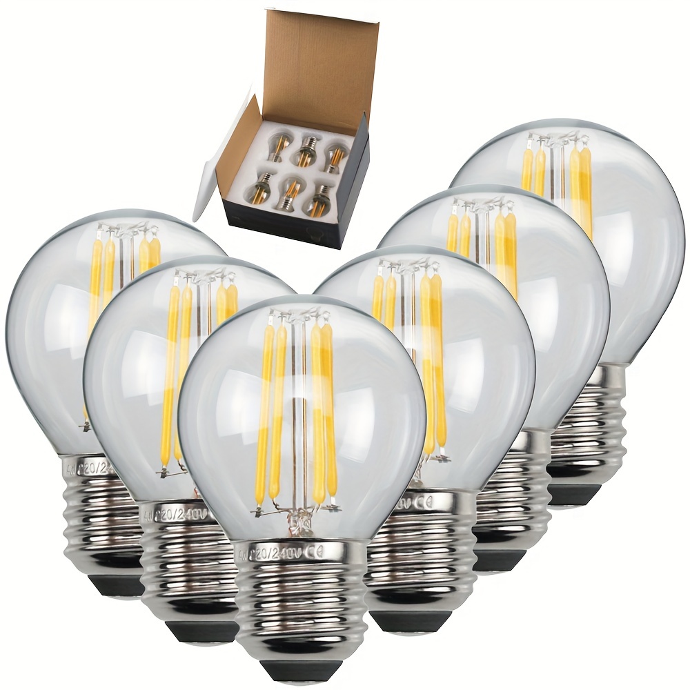 C7 Ampoule Bougie LED E14, E14 Vintage Edison Ampoule Décorative