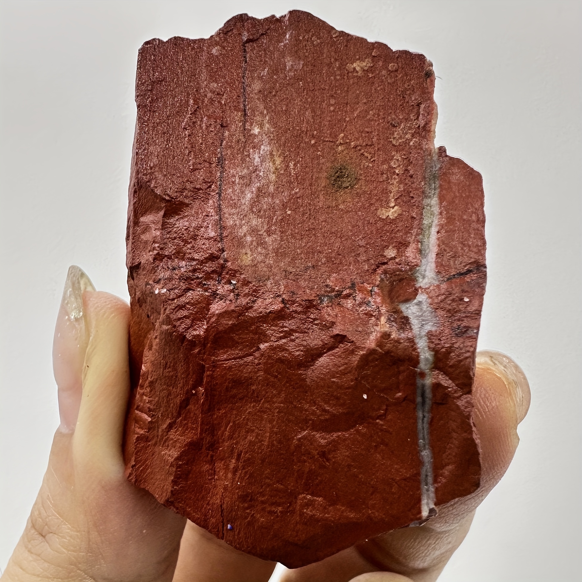 Brownish hot sale red stone