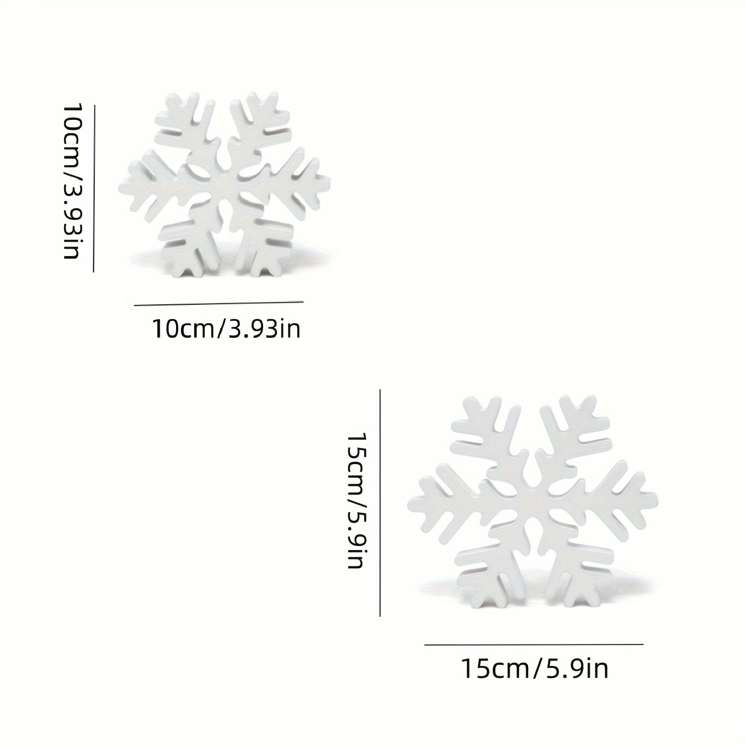 Winter Snowflake Decorations, White Standing Wooden Snowflakes Christmas Snow  Flakes Decorating Tabletop Wooden Snowflakes Decor, For Home Photo  Props,christmas Decor,home Decor,party Decor,thanksgiving Gift - Temu  Bahrain