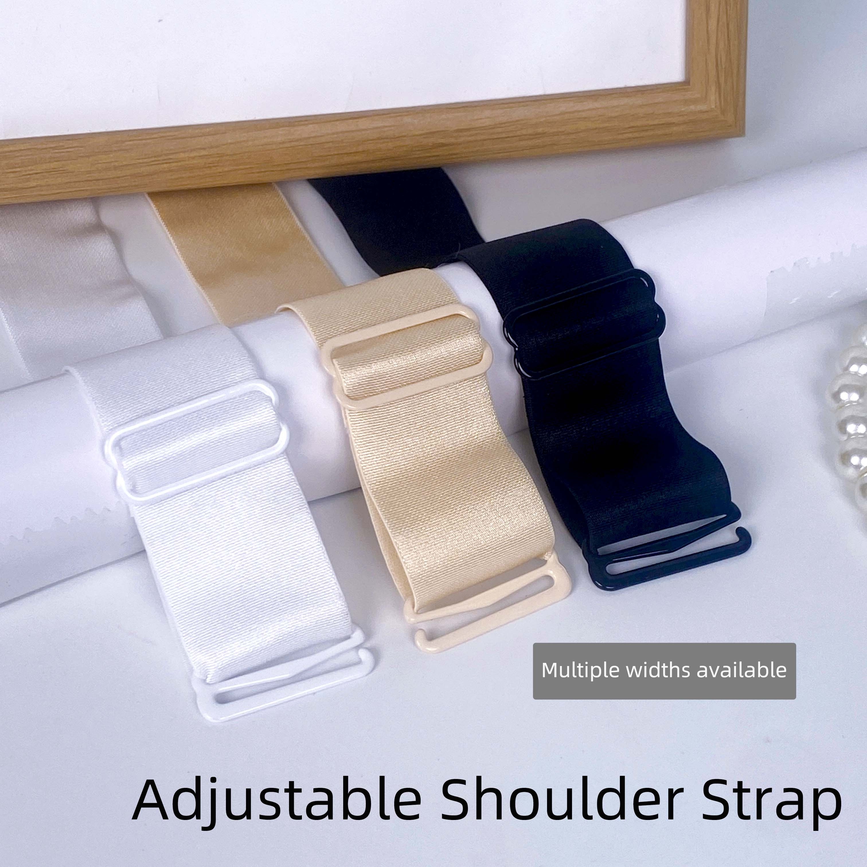 3Pairs Transparent Invisible Bra Straps Women's Sling Detachable Adjustable  Shoulder Strap Elastic Belt Intimates Accessories