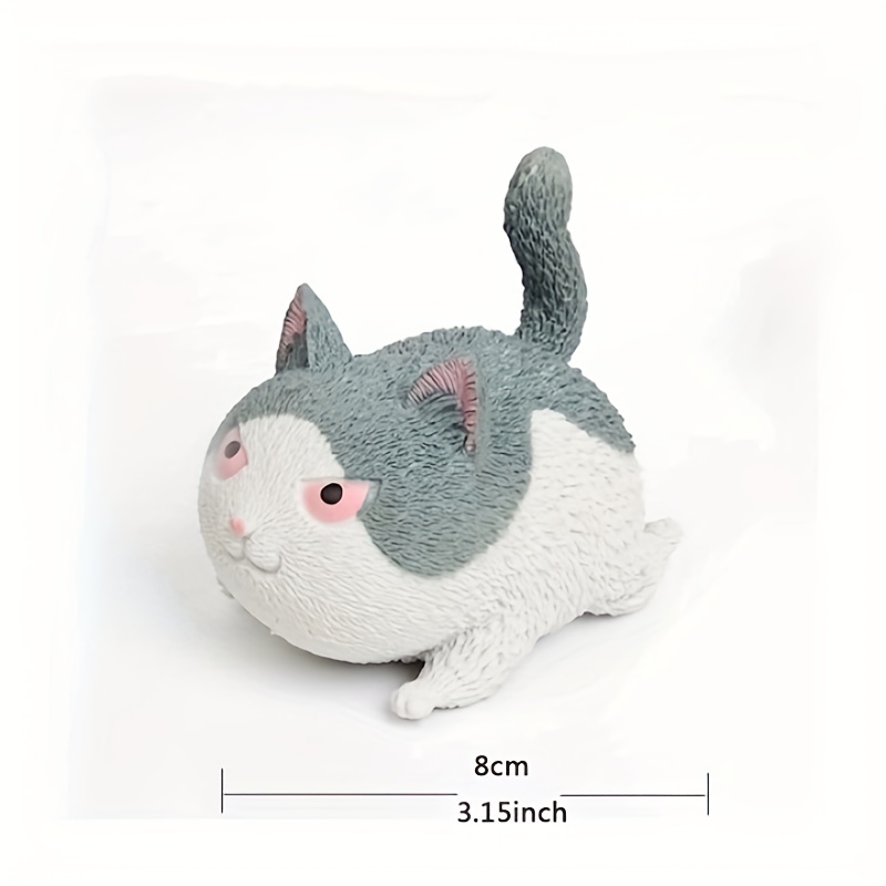 Décompressez et pressez la balle anti-stress en forme de chat Squishy Angry  Cat Stress Relief Toys pour enfants et adultes, Fidget Toys pour l'anxiété