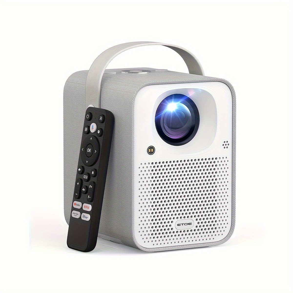 hy300 projector 4K Android 11 Dual Wifi6 200Ansi Bluetooth Speaker