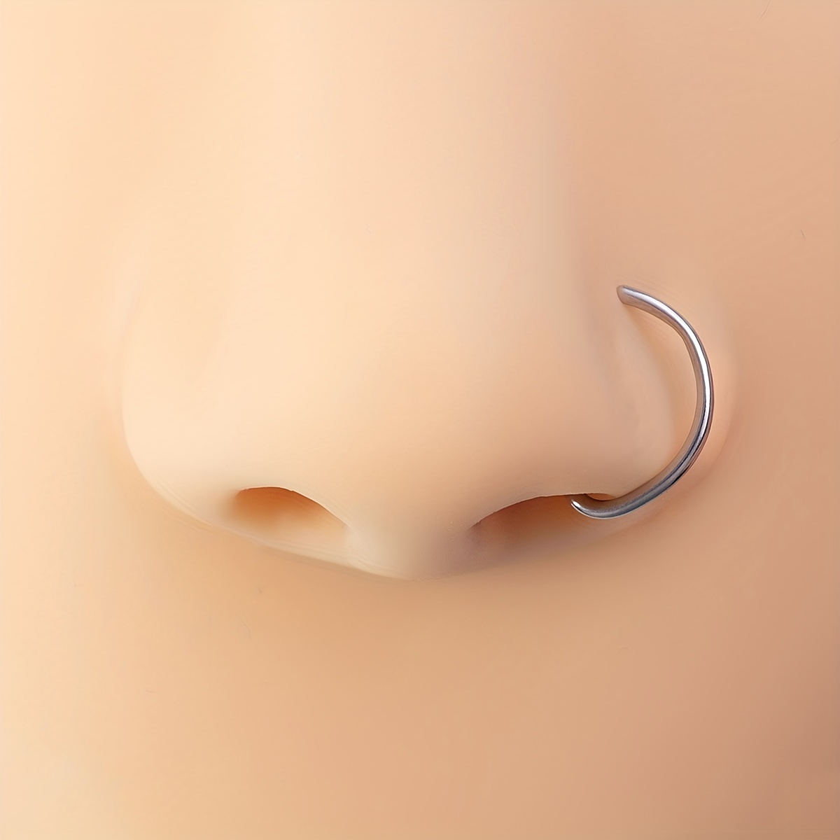 Punk Style D shape Nose Clip Fake Piercing Nose Ring Women - Temu