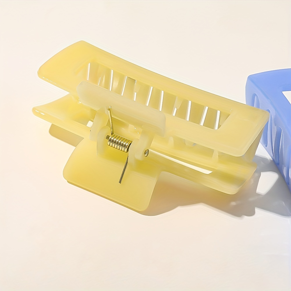 Rectangle Hair Claw Acrylic Shark Claw Hair Accessories