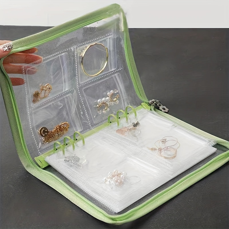 Transparent Plastic Jewelry Storage Bag Antioxidant Small - Temu