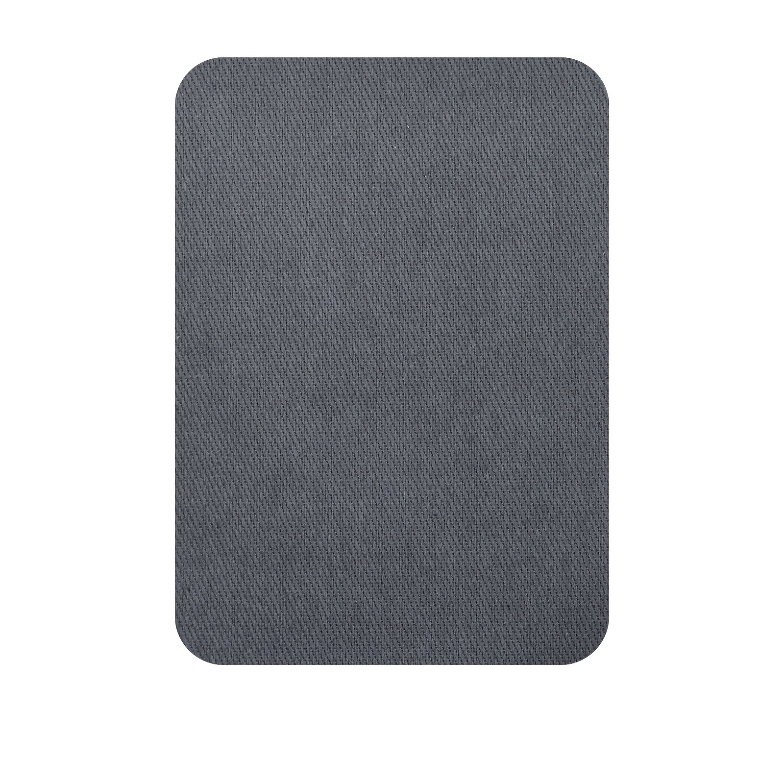Fabric Patch Iron-On Patches for Clothing | Harfington, Dark Grey / 12pcs