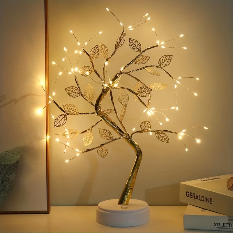 Branches perles lumineuses clignotantes