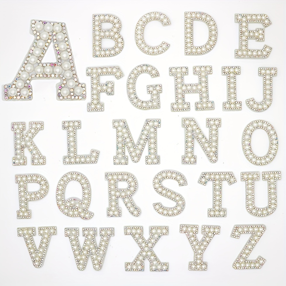 Rhinestone Alphabets - Temu