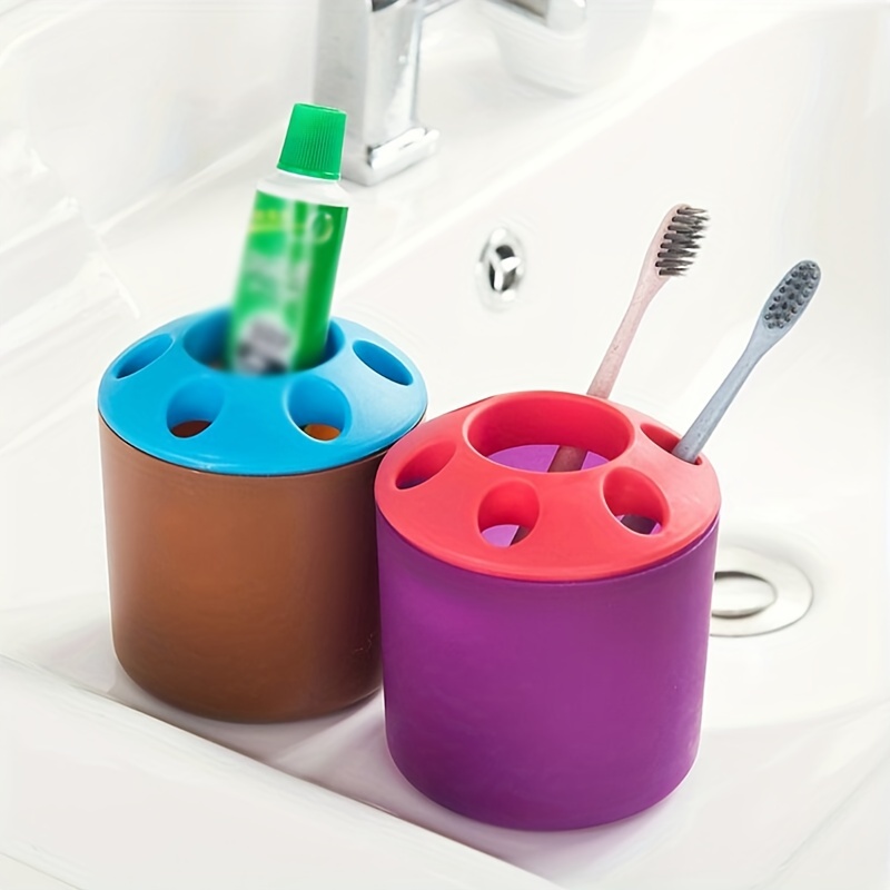 1pc Organizador Cepillos Dientes Pasta Dientes Plástico - Temu