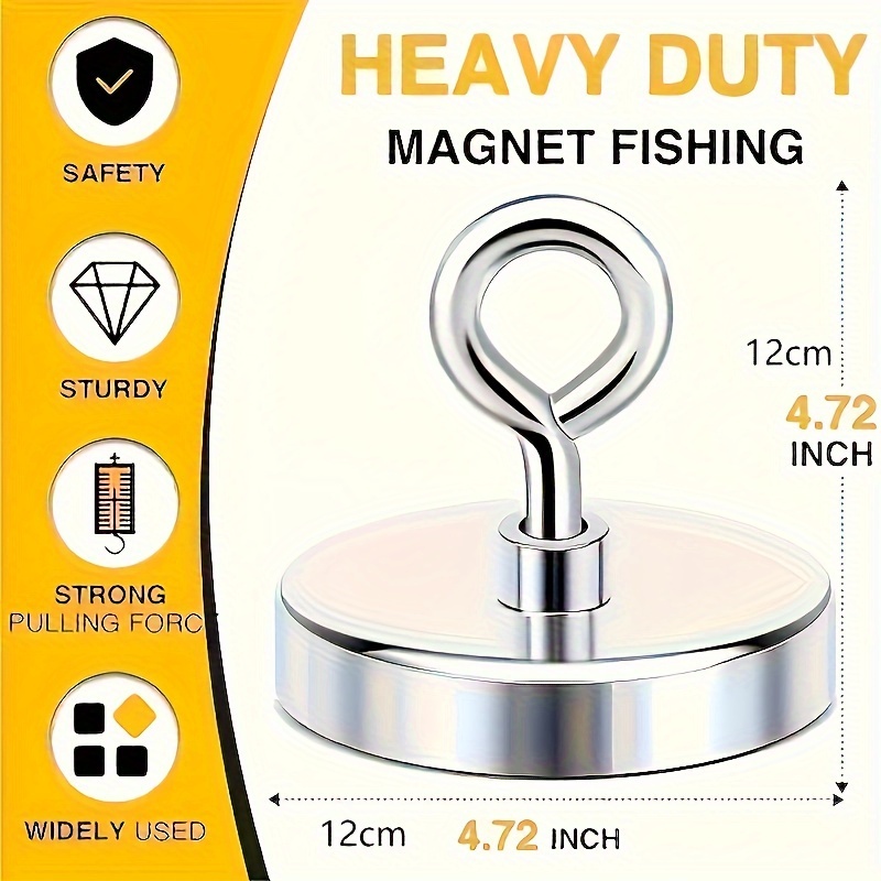 Refrigerator Magnets Neodymium Fishing Magnets 1500lbs - Temu
