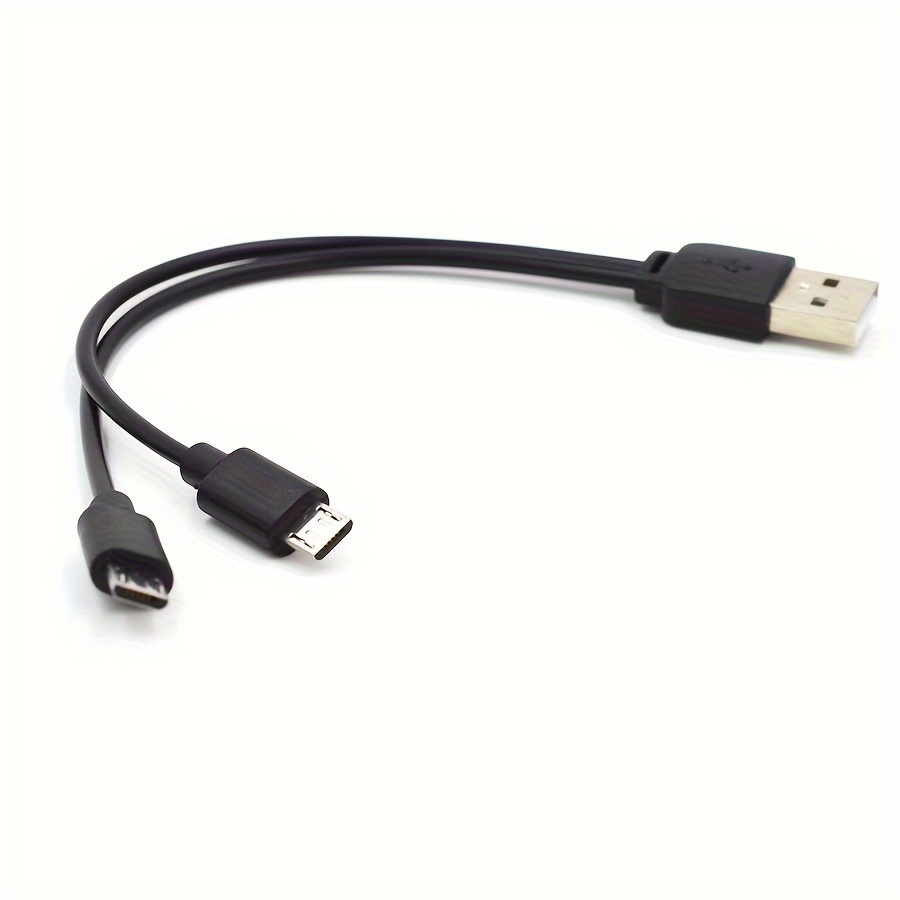 

2in1 Charging Cable With Double Micro Usb Duo Micro 5pin Ports