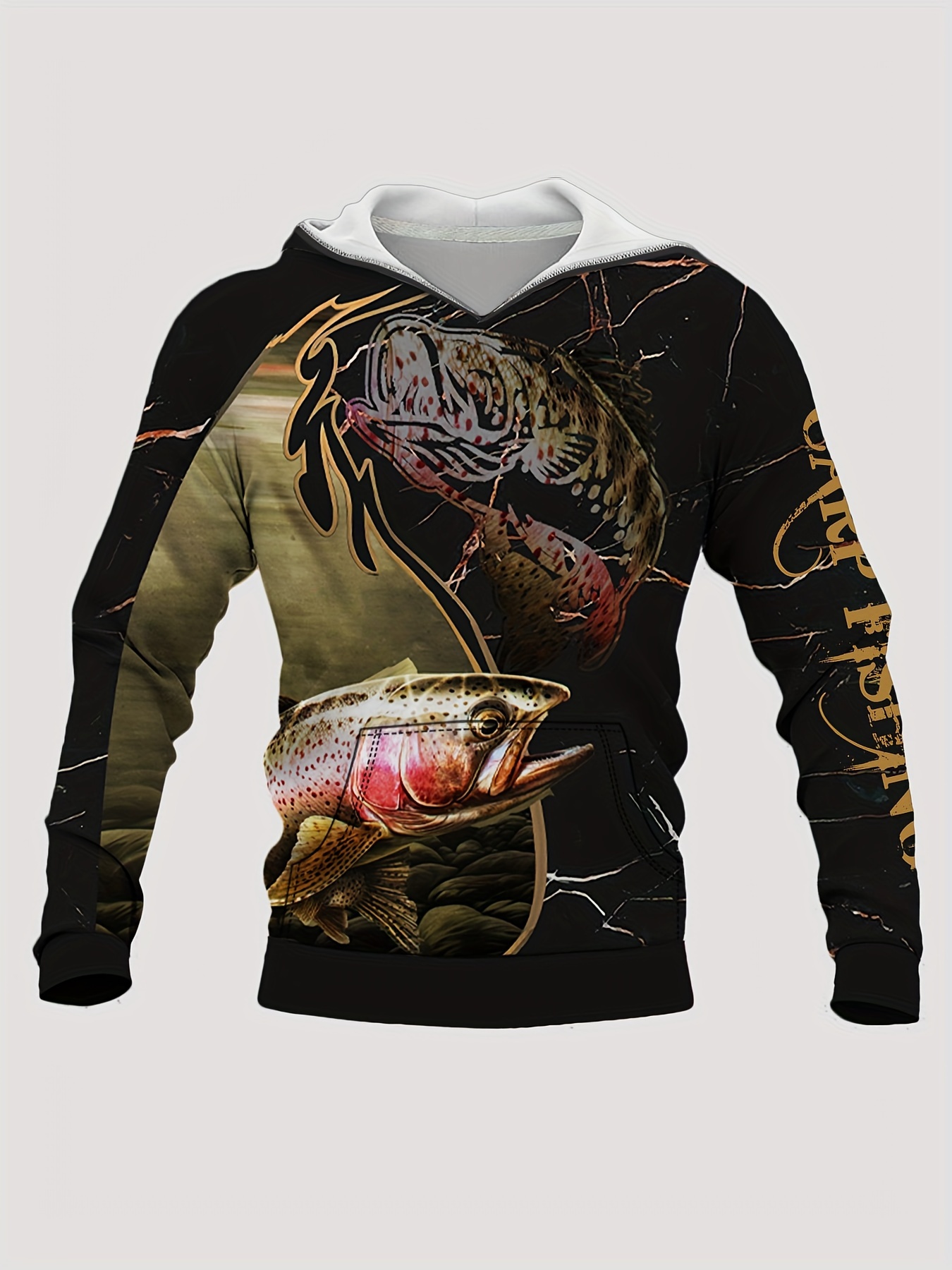 Customized Spring and Autumn Long-Sleeved Hooded Outdoor Fishing