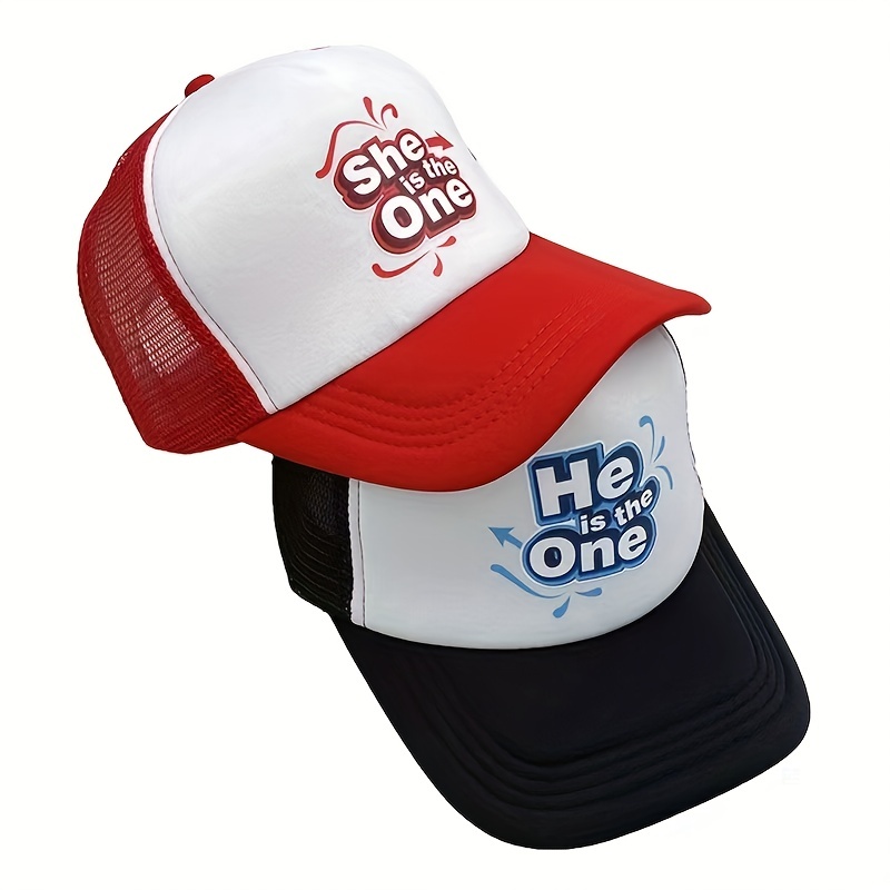 Print Sun Hat Baseball Cap For Couples