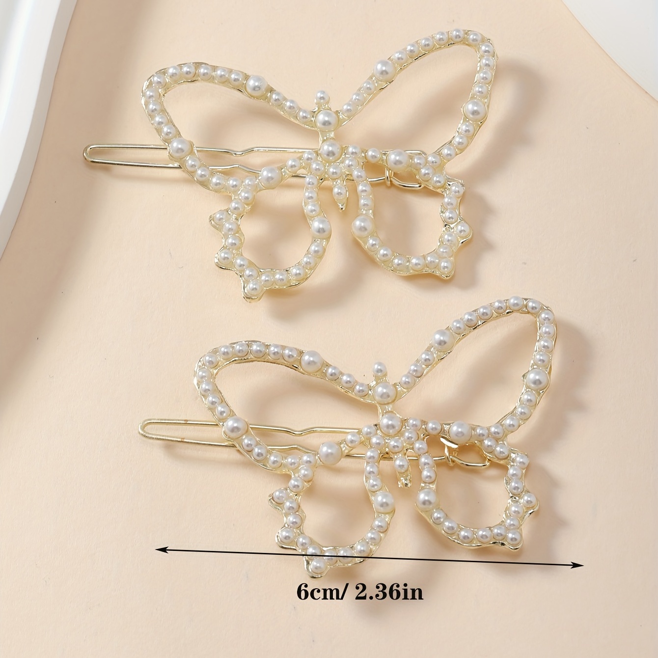 Vintage Pearl Butterfly Hair Clip Barrette Hollow Butterfly Hairpin Faux  Pearl Head Clip Headwear Barrette Gold Butterfly Pearl Hair Accessories For  W