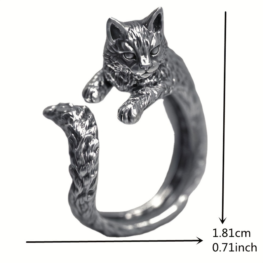 Personalized sales cat ring