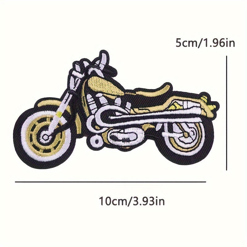 NEW Motorcycle Biker Embroidered Iron On Patches Large Patches For Jackets  Hot Sale