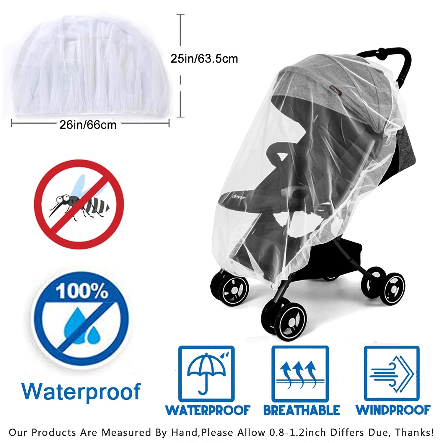 Durable Baby Stroller Mosquito Net