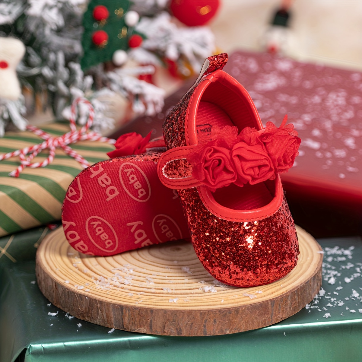 Baby girl sales holiday shoes