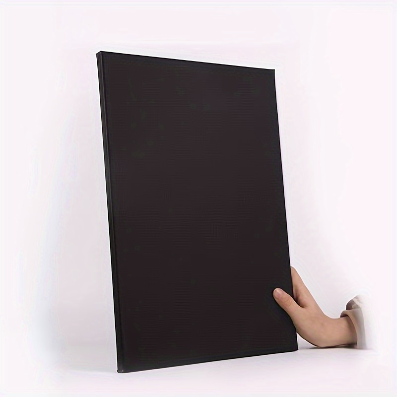 A5 Black Sketchbook 100 Sides Blank Sketch Books Hardback - Temu