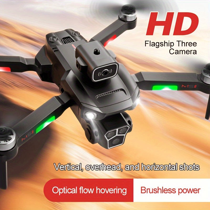 Drone avec Caméra 4k HD,Drone avec Deux caméra Professionnel, WiFi