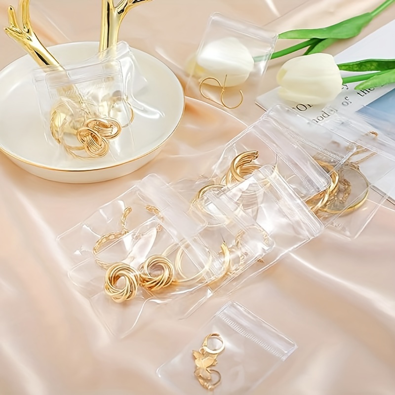 Transparent Jewelry Storage Bags Portable Anti oxidation - Temu