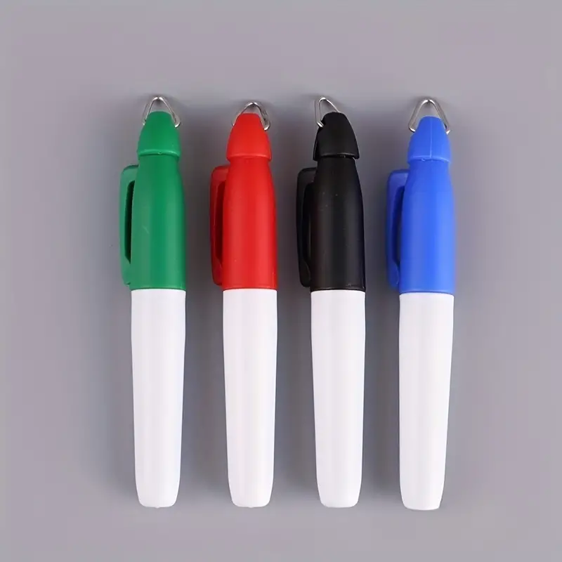4pcs Mini Permanent Markers Pen Black Blue Red Ink Golf Ball Markers Pen  Suitable For Office School Nurse Supplies Outdoor Activities Office Supplies, Shop Now For Limited-time Deals