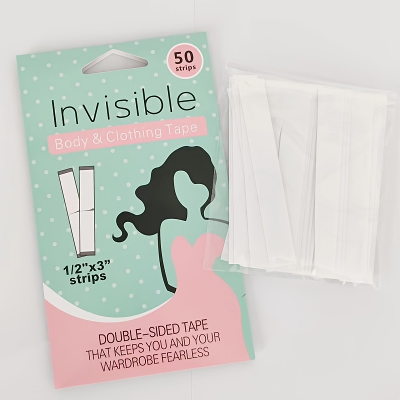 Buy ANSHEZ Invisible and Clear Double-Sided Tape for Fashion Cloth Body,  Multipurpose Clothing Bra Strip,Bikini Tape For Women,Body Clothing  Stickers( Set of 36 Strip Online at Best Prices in India - JioMart.
