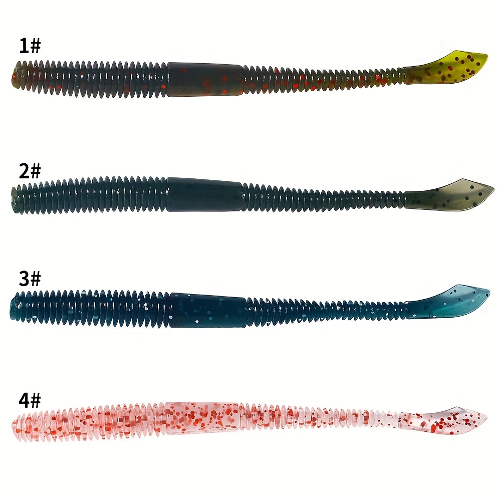 Soft Worm Fishing Lures Lightweight Lifelike Silicone Baits - Temu