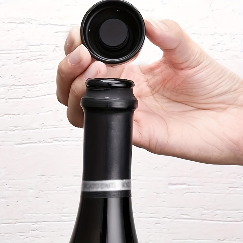 100% Leak Proof Silicone Seal Mini Cork Stopper Champagne Bottle