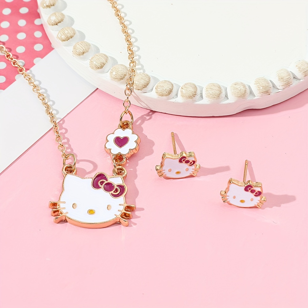Hello Kitty Jewelry Set~Necklace & Ring from Sanrio **Great Gift for Kids*