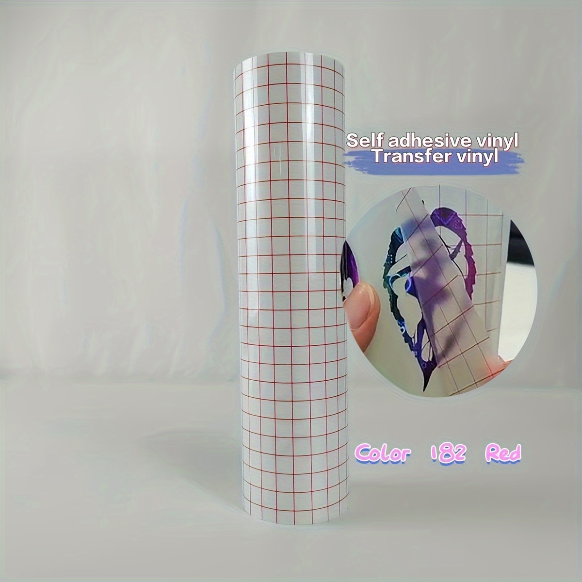 White Self Adhesive Vinyl Matte Roll Cricut Permanent Vinyl - Temu