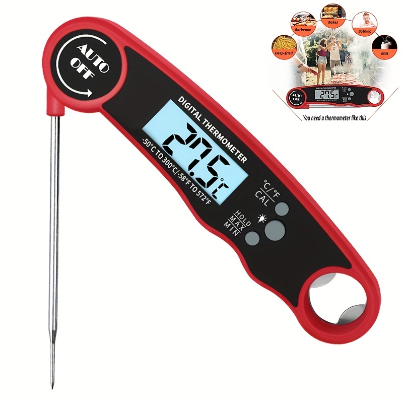 Wholesale BBQ Food Thermometer Stainless Steel RF433 Instant Read