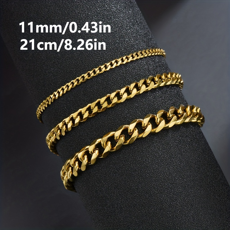 11mm cuban on sale link bracelet