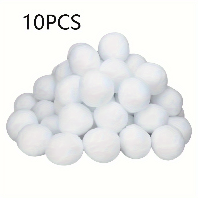 Large Size Snowball Outdoor Artificial Snowball Tennis Ball - Temu