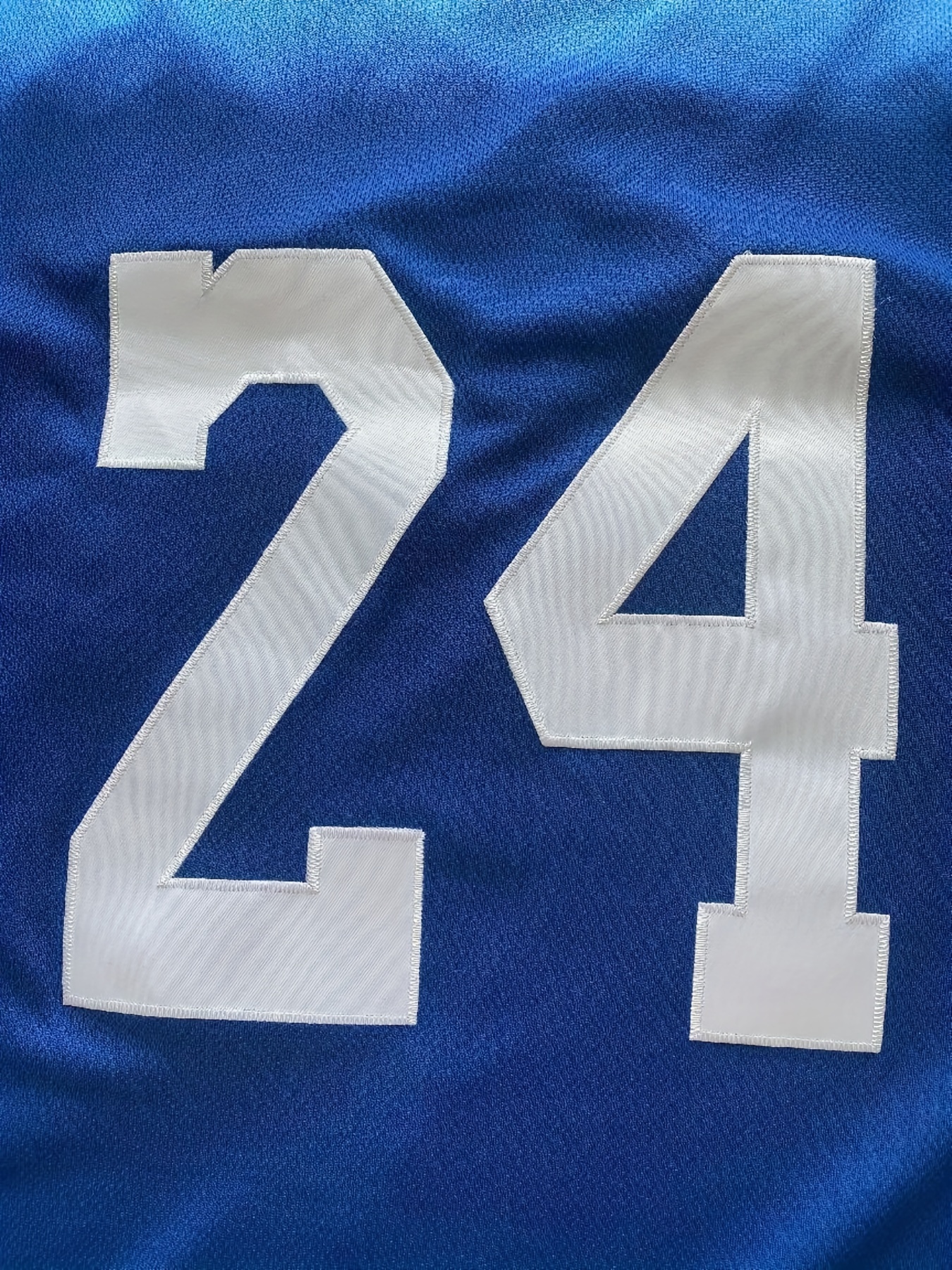 All Sports Fan Favorite Blue Number #24 Jersey Tote Bag